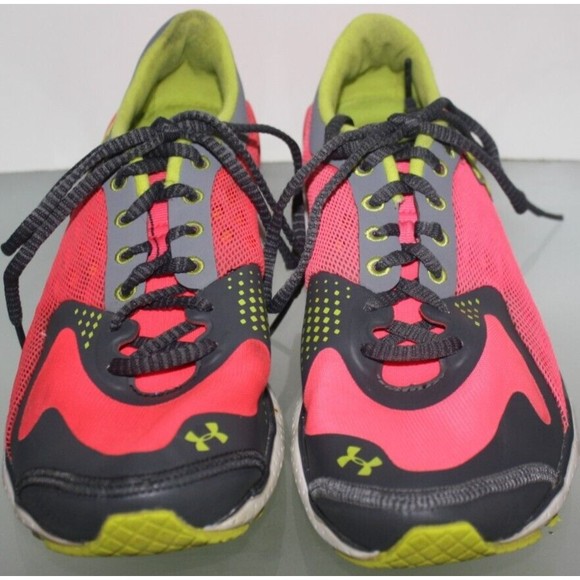 Under Armour UA Mico G Running Shoes Women US 8 1/2, UK 6, EU 40 Pink Gray Green - Picture 1 of 7